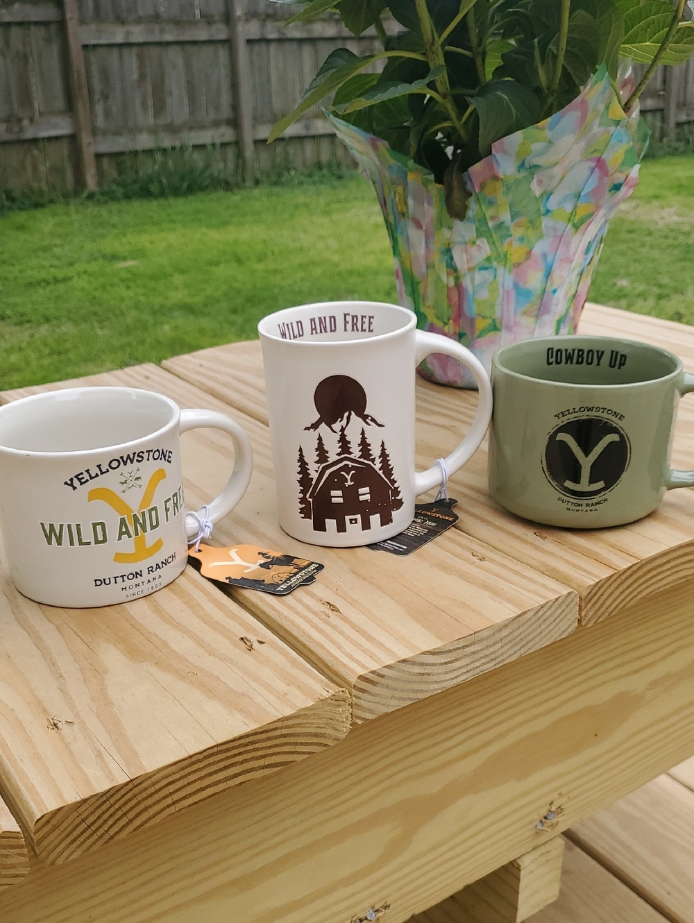 YellowStone Coffee Mug Set